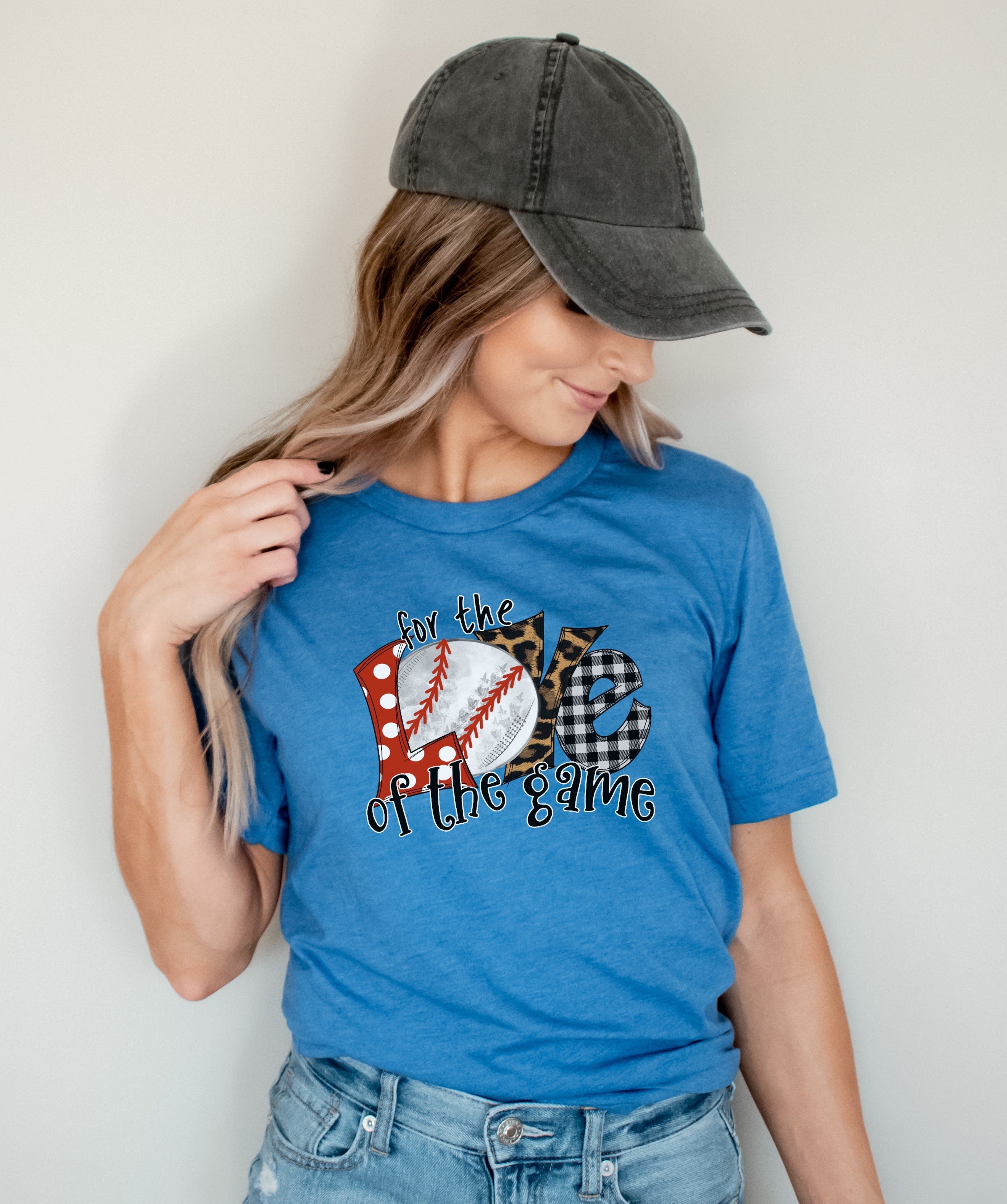 For the Love of the Game Baseball DTF Print