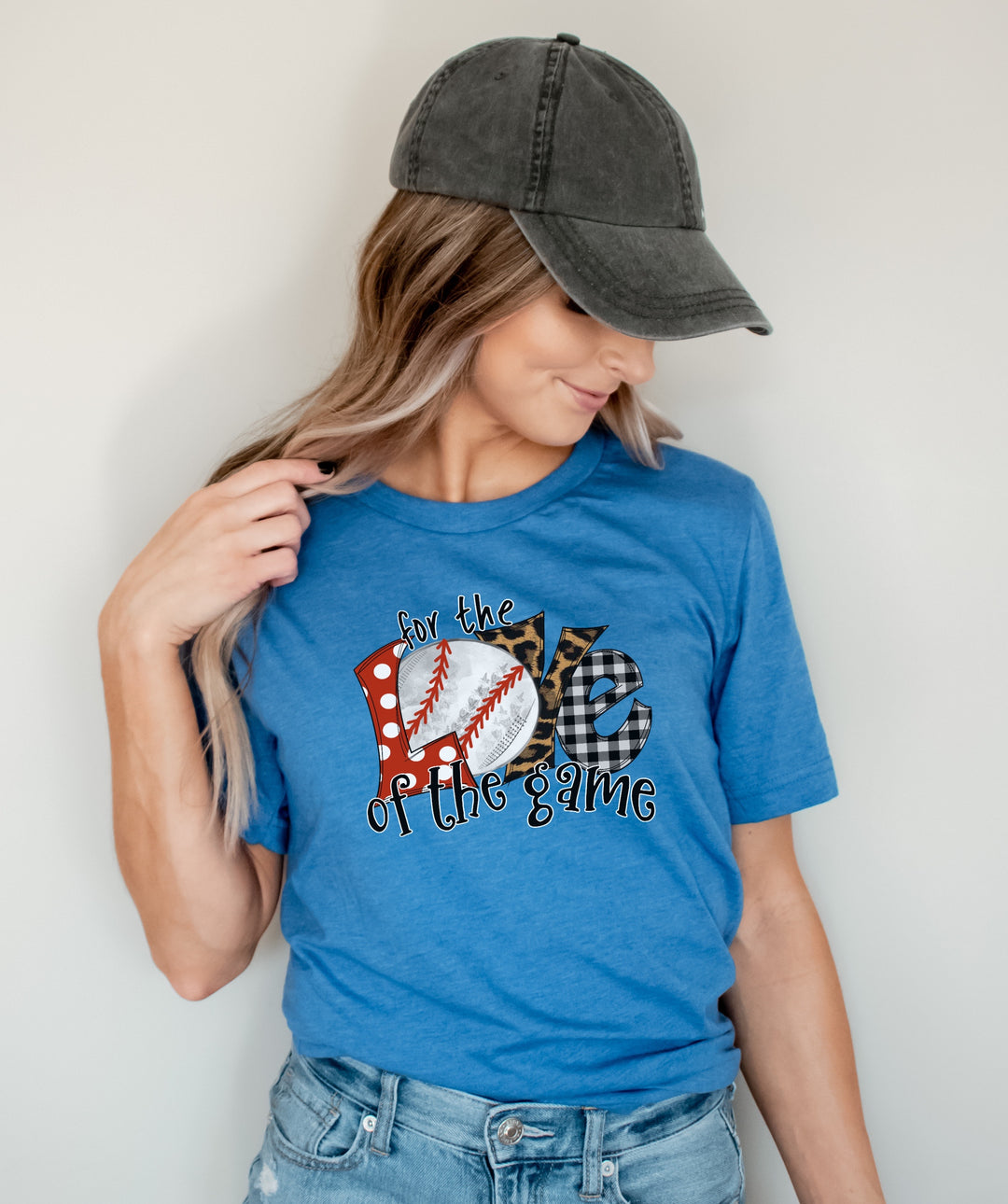 For the Love of the Game Baseball DTF Print