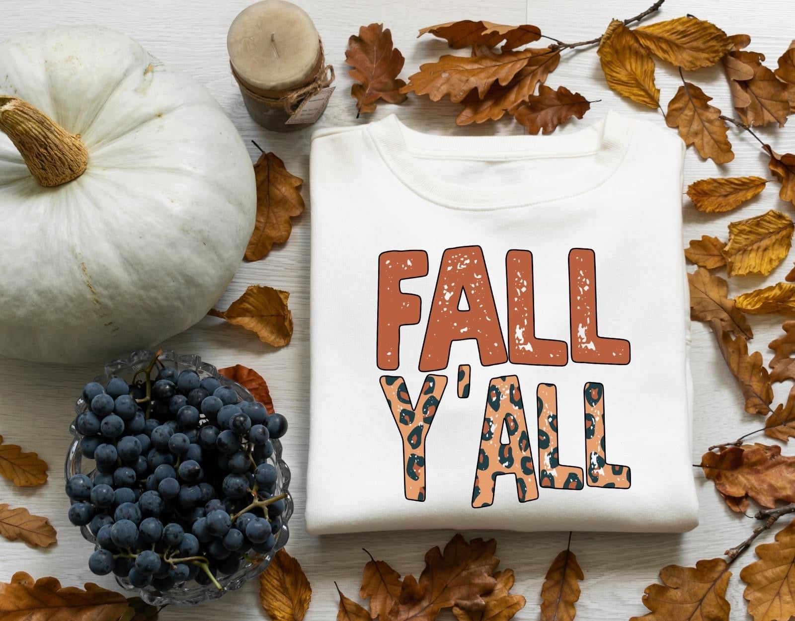 Fall Y’all  DTF Print