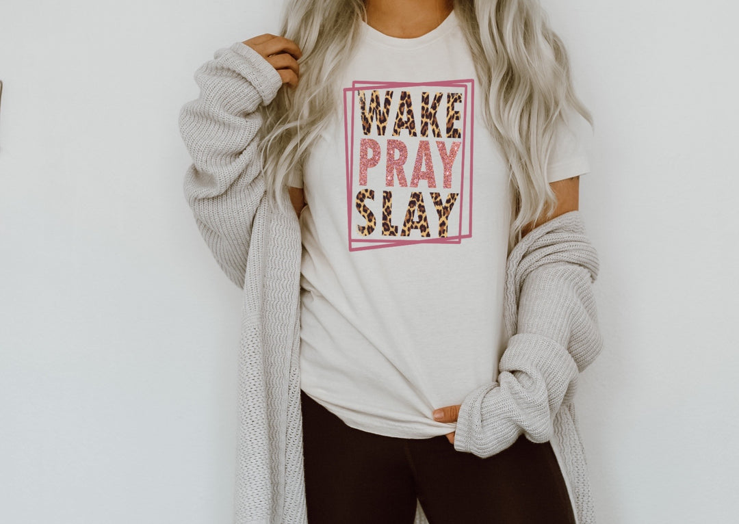 Wake Pray Slay Screen Print (B8)